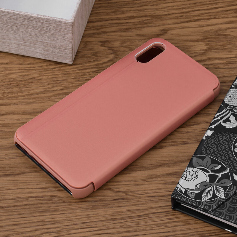 Husa Xiaomi Redmi 9A Flip Standing Cover - Pink