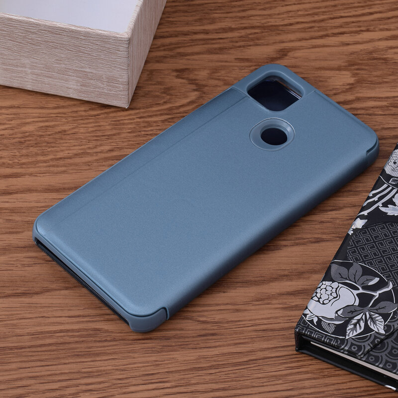 Husa Xiaomi Redmi 9C Flip Standing Cover - Blue