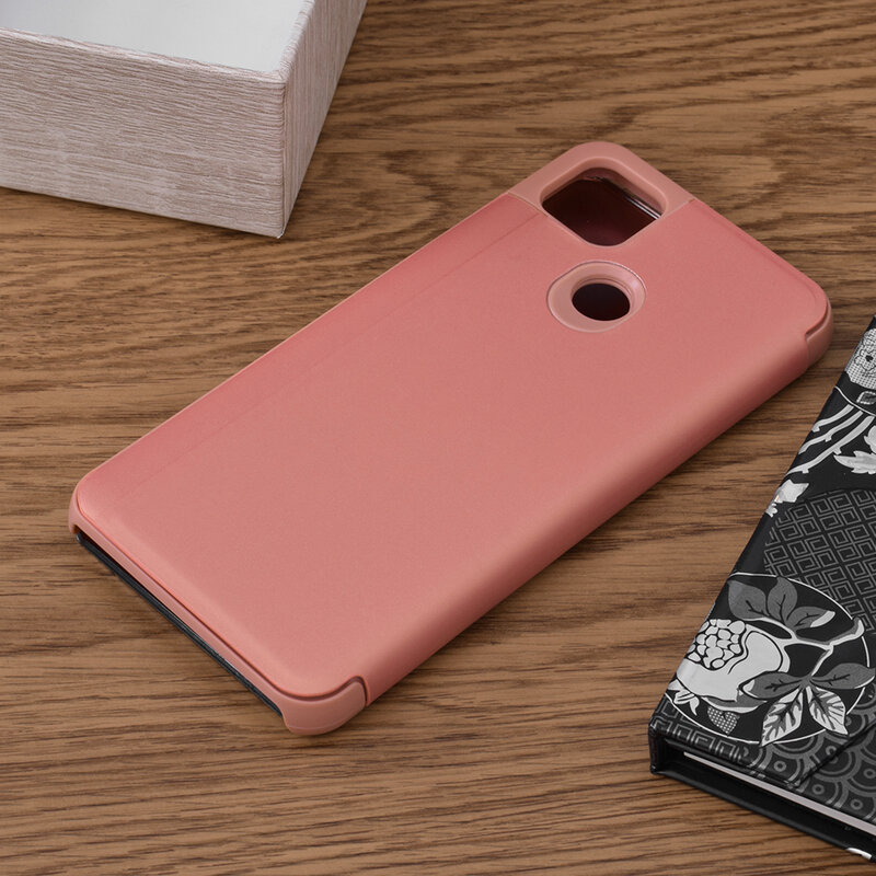 Husa Xiaomi Redmi 9C Flip Standing Cover - Pink