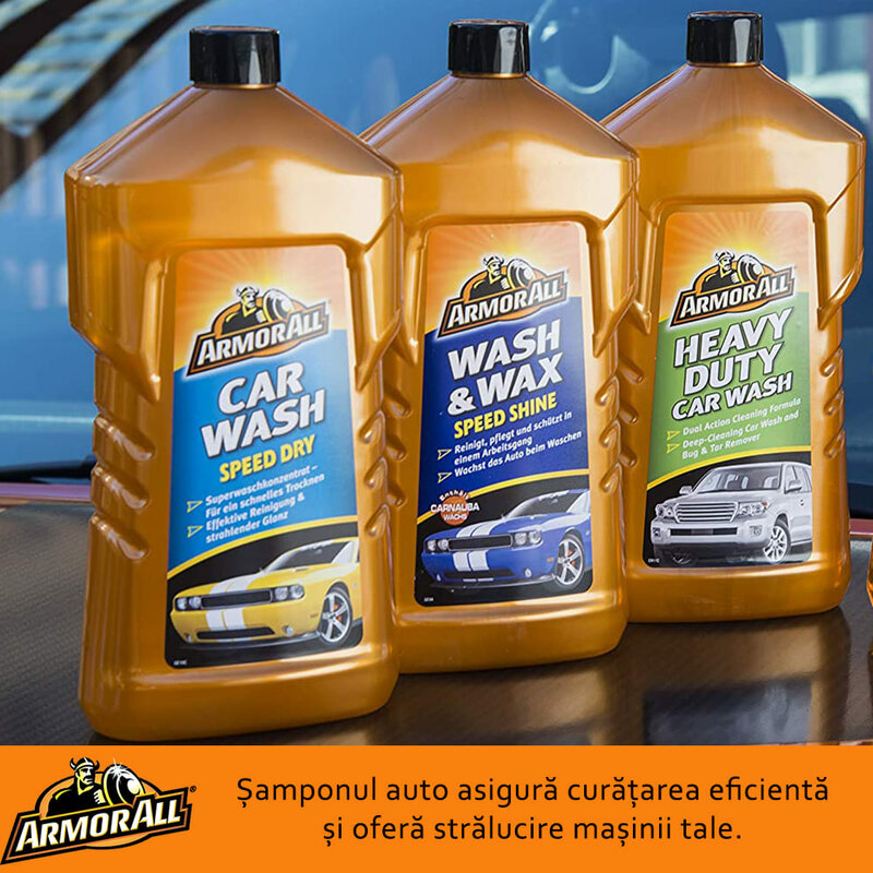 Solutie spalare si ceruire auto Armor All, sampon detailing auto, 1l