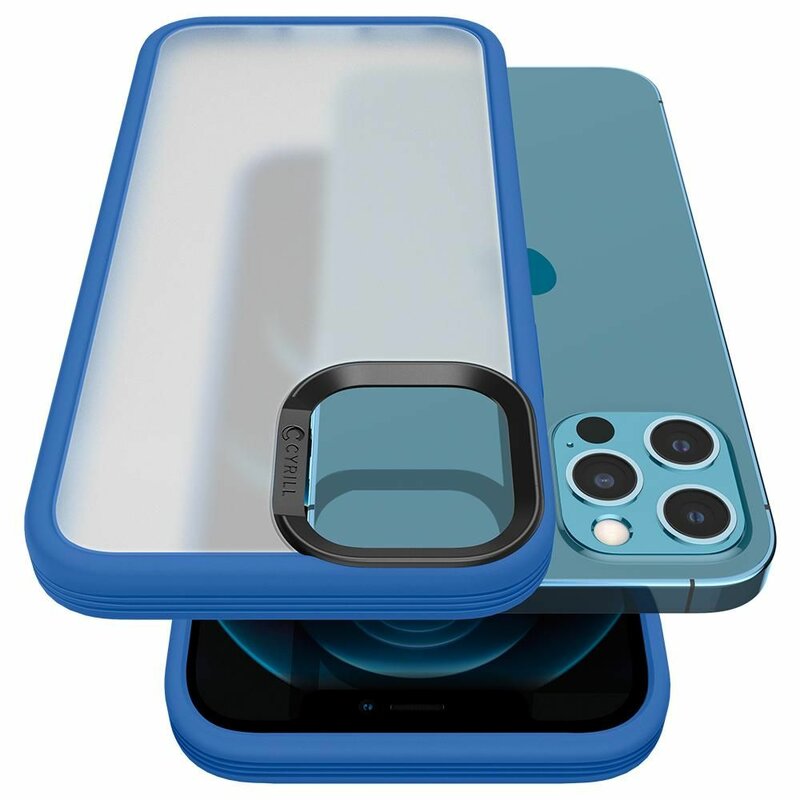Husa iPhone 12 Pro Spigen Ciel by Cyrill Color Brick - Navy