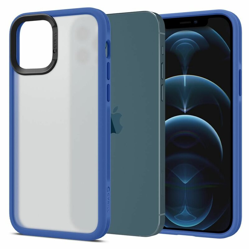 Husa iPhone 12 Pro Spigen Ciel by Cyrill Color Brick - Navy