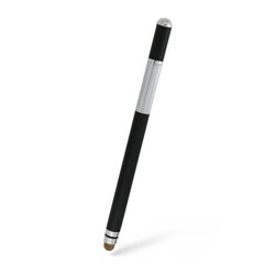 Stylus Pen Techsuit, Universal, Android, iOS, Aluminiu, Negru, JC03