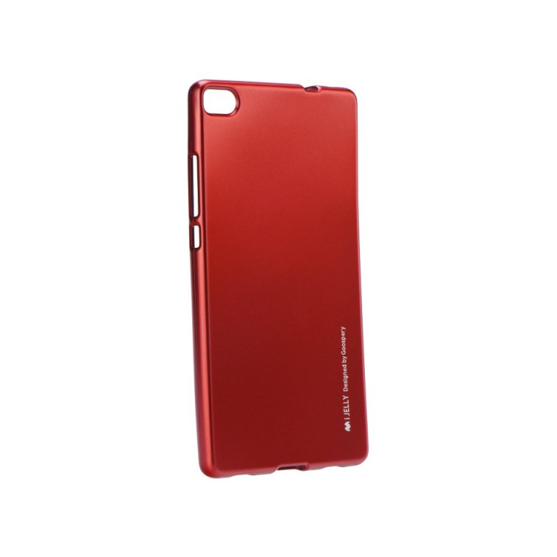 Husa Huawei P8 Mercury i-Jelly TPU - Red