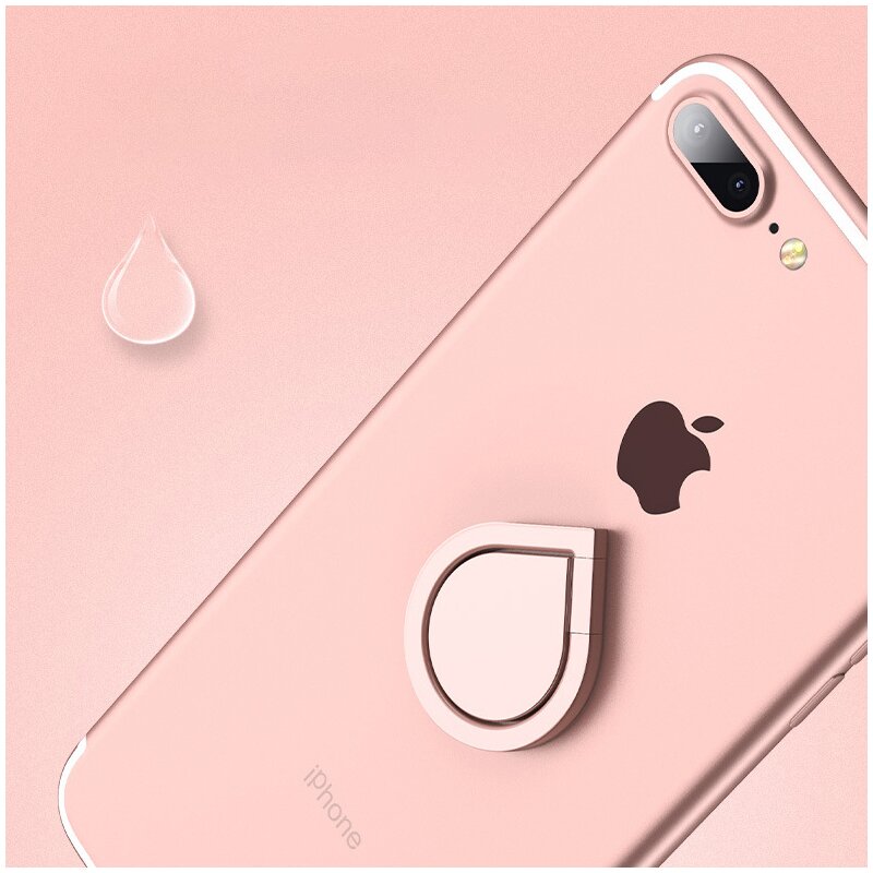 Suport Telefon/Tableta Water-Drop Ring Techsuit, roz