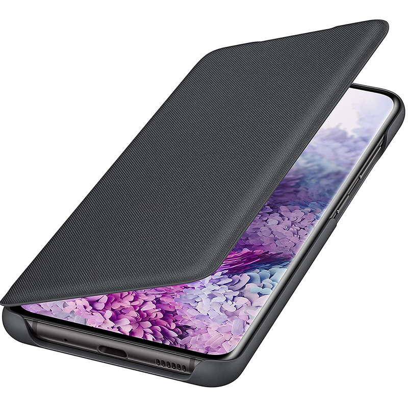 Husa Originala Samsung Galaxy S20 5G Smart Led View Cover - Negru