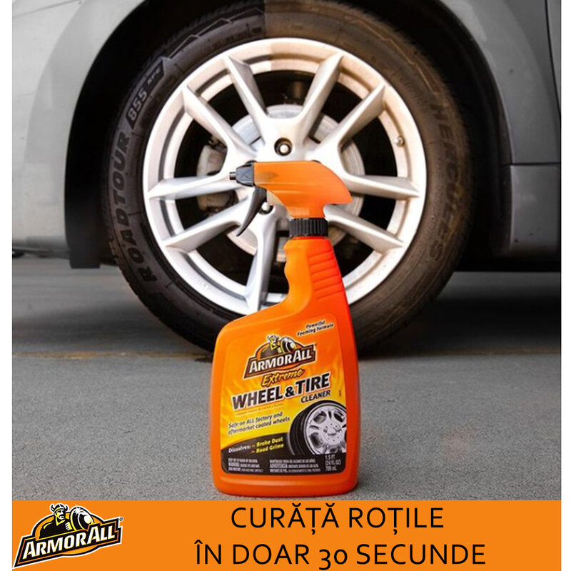 Spray cauciucuri, jante, capace roti Armor All pentru spalare auto, 500ml