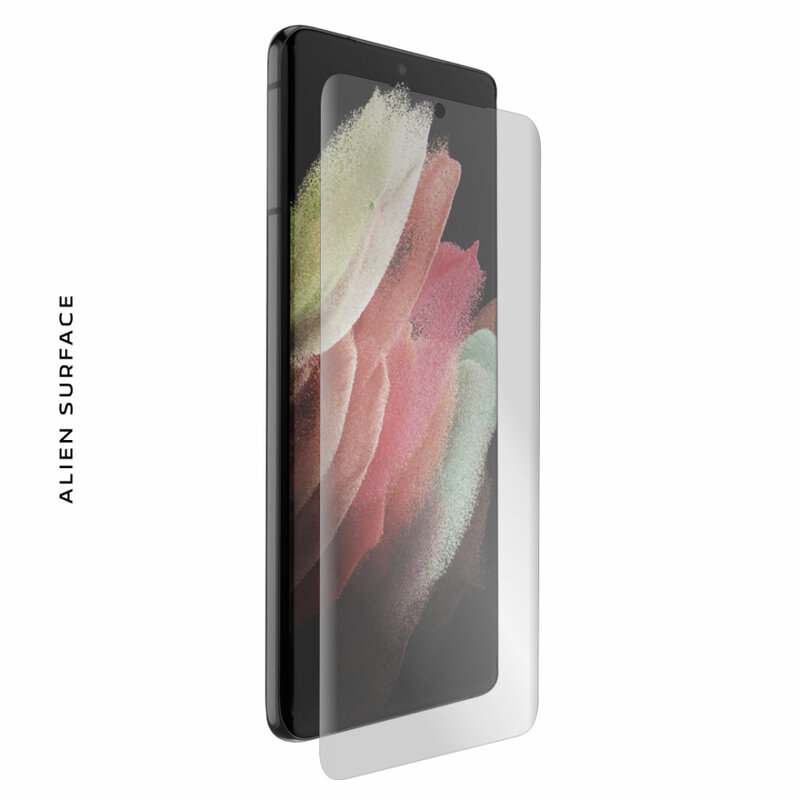 Folie Regenerabila Samsung Galaxy S21 Ultra 5G Alien Surface Case Friendly - Clear