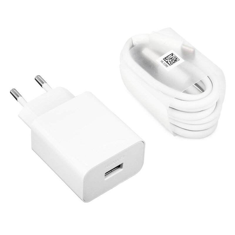 Incarcator priza original Huawei HW-00500200E1, 2A, cablu USB la Type-C, alb, bulk
