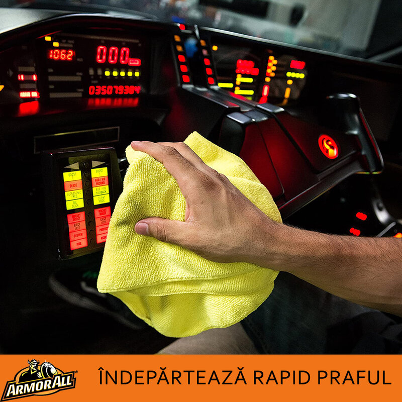 Prosop Auto Armor All Laveta Absorbanta Din Microfibra Pentru Uscare/Detailing 58x78cm - Galben