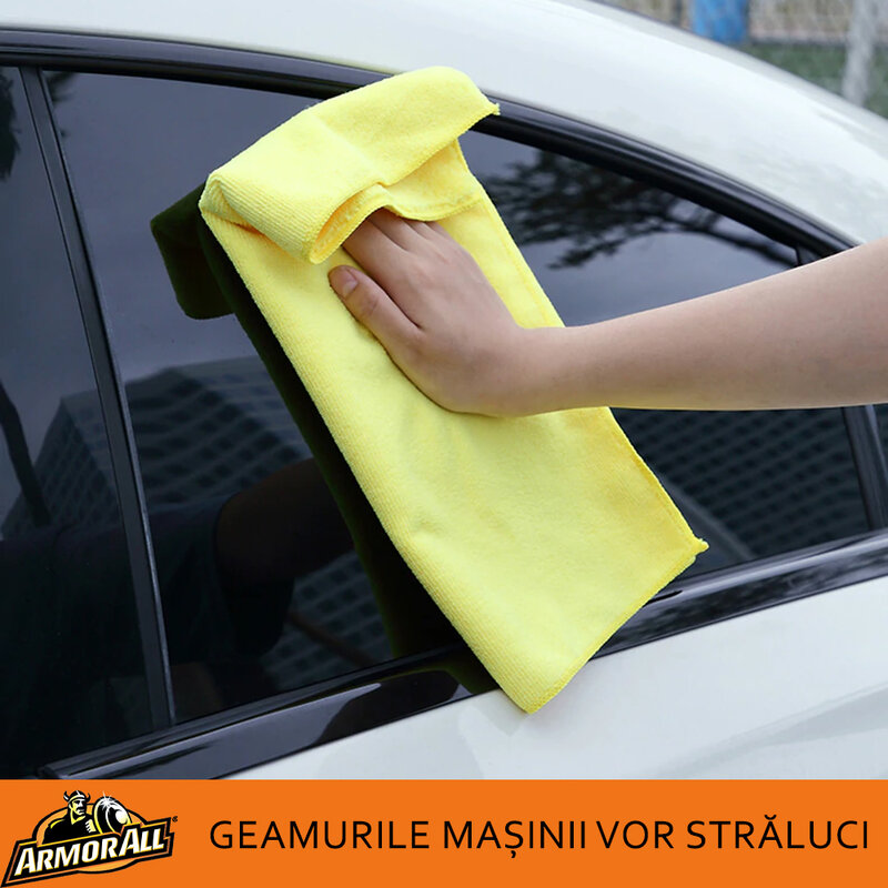 Prosop Auto Armor All Laveta Absorbanta Din Microfibra Pentru Uscare/Detailing 58x78cm - Galben