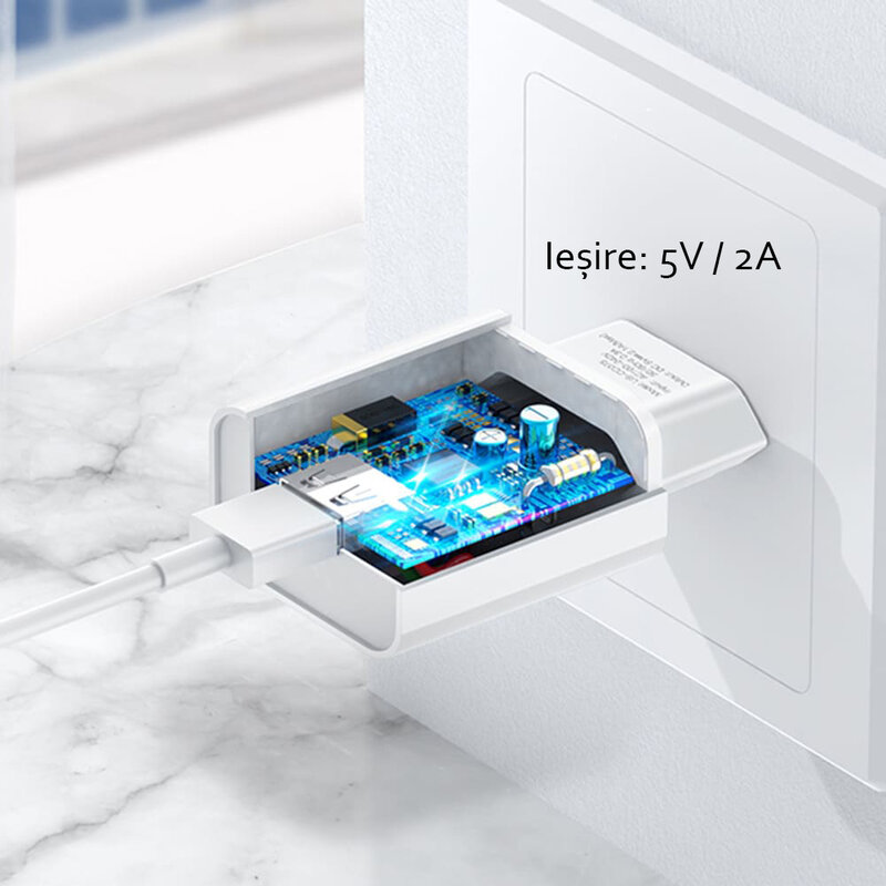 Incarcator Priza Original OPPO AK779 Universal 2A - Bulk - Alb