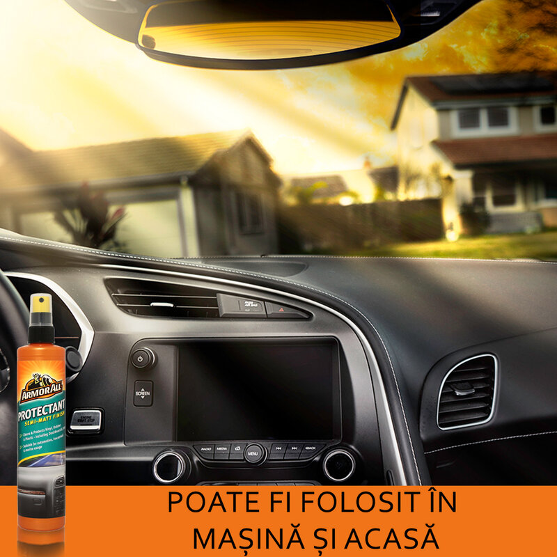Spray auto Armor All Protectant Semi-Matt, detailing interior masina, 300ml