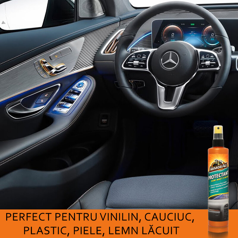 Spray auto Armor All Protectant Semi-Matt, detailing interior masina, 300ml