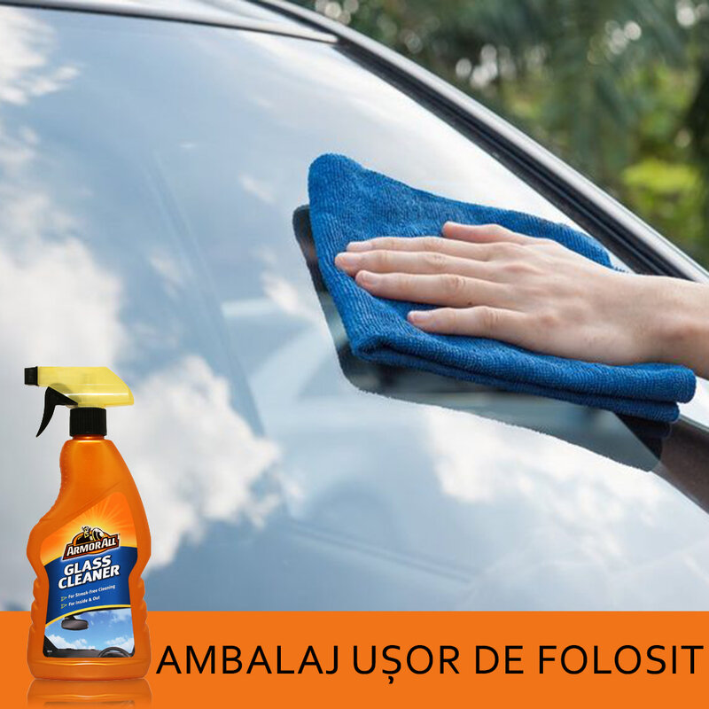 Solutie pentru curatarea geamurilor Armor All, spray cosmetica auto, 500ml