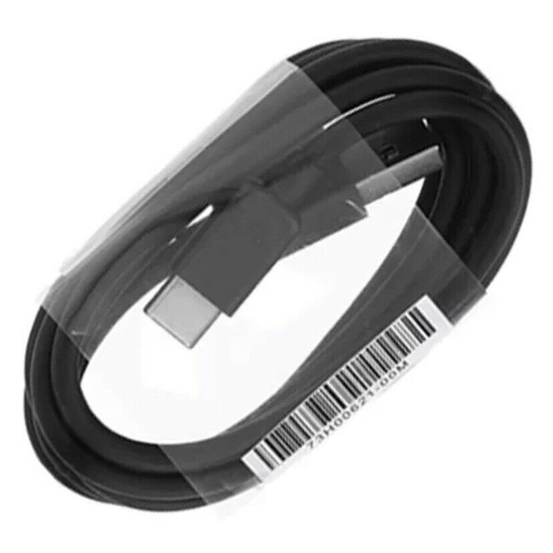 Cablu de date Original HTC 73H00621-00M Type-C Negru Bulk