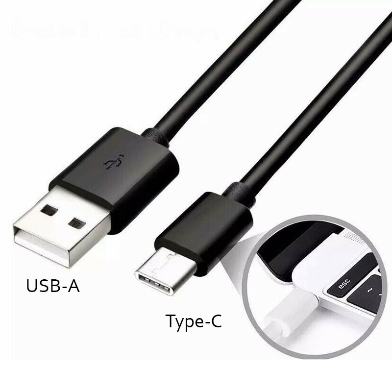 Cablu de date Original HTC 73H00621-00M Type-C Negru Bulk