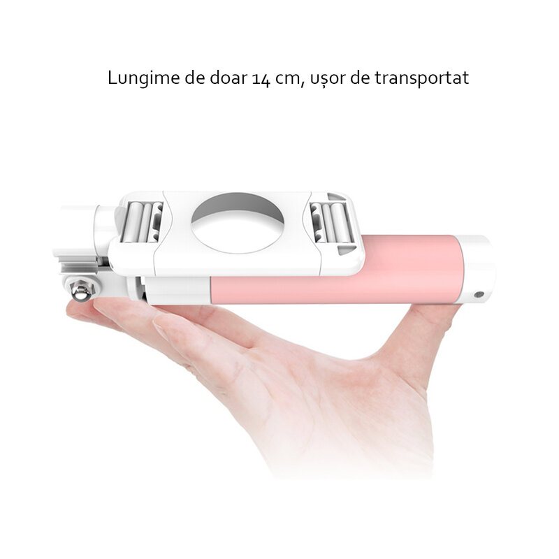Suport Selfie cu Jack 3.5mm Remax Proda P6 - Roz