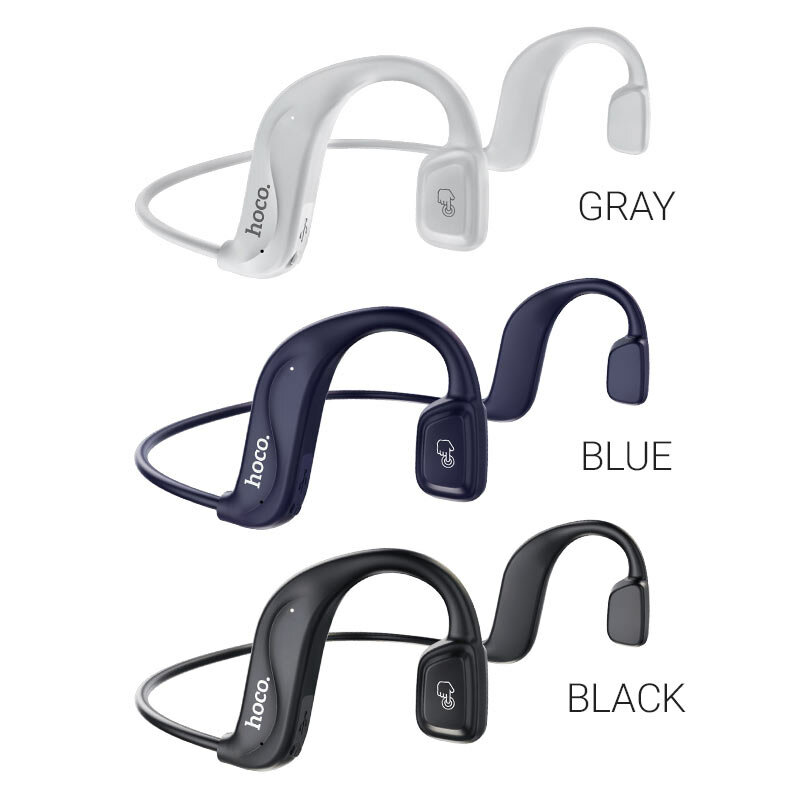 Casti wireless Hoco ES50, TWS earbuds, Bluetooth, microfon, negru