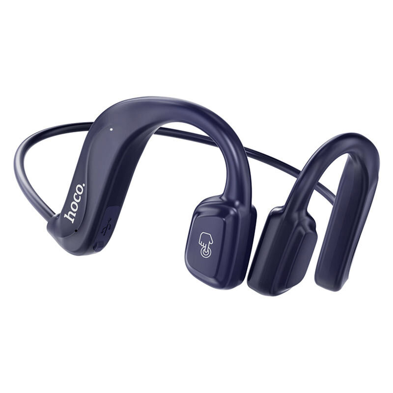 Casti wireless Hoco ES50, TWS earbuds, Bluetooth, microfon, albastru