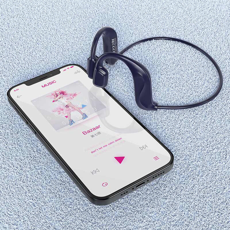 Casti wireless Hoco ES50, TWS earbuds, Bluetooth, microfon, negru