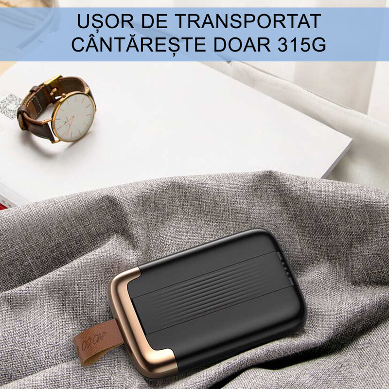 Suport telefon, tableta birou Hoco S28, stand universal pliabil, negru