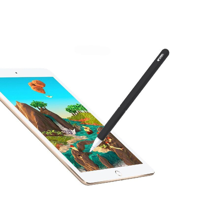 Husa Apple Pencil 2 Tech-Protect Smooth Din Silicon Flexibil Si Lavabil - Negru