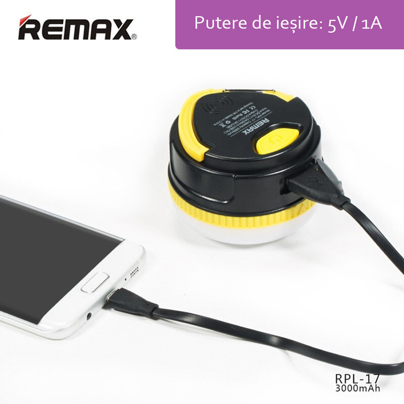 Acumulator extern 3000 mAh Remax RPL-17 - Albastru