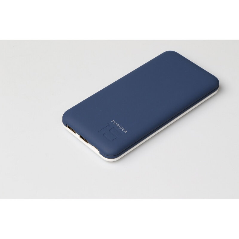 Acumulator extern 15000 mAh Puridea S3 2xUSB - Albastru
