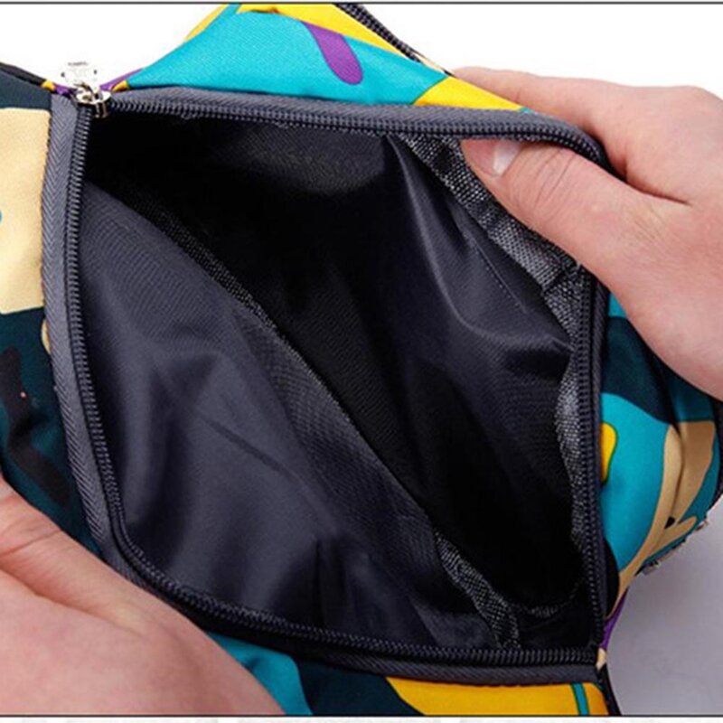 Borseta Sport Multifunctionala Army Camouflage Bag Cu 3 Buzunare - Purple