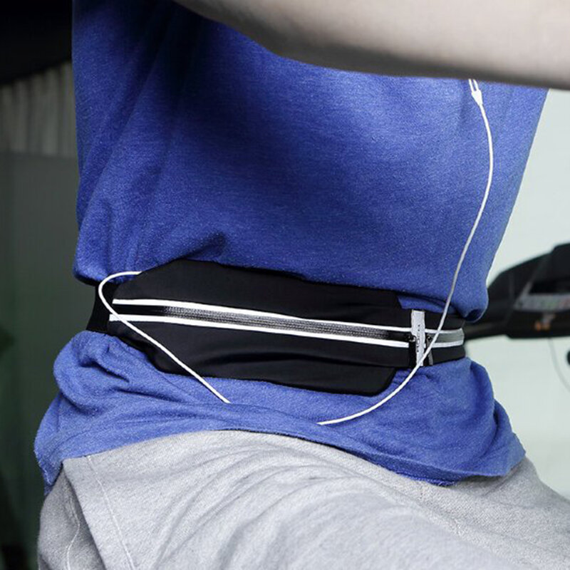 Borseta Alergare Smartphone Rock Sports Waist Bag - Negru