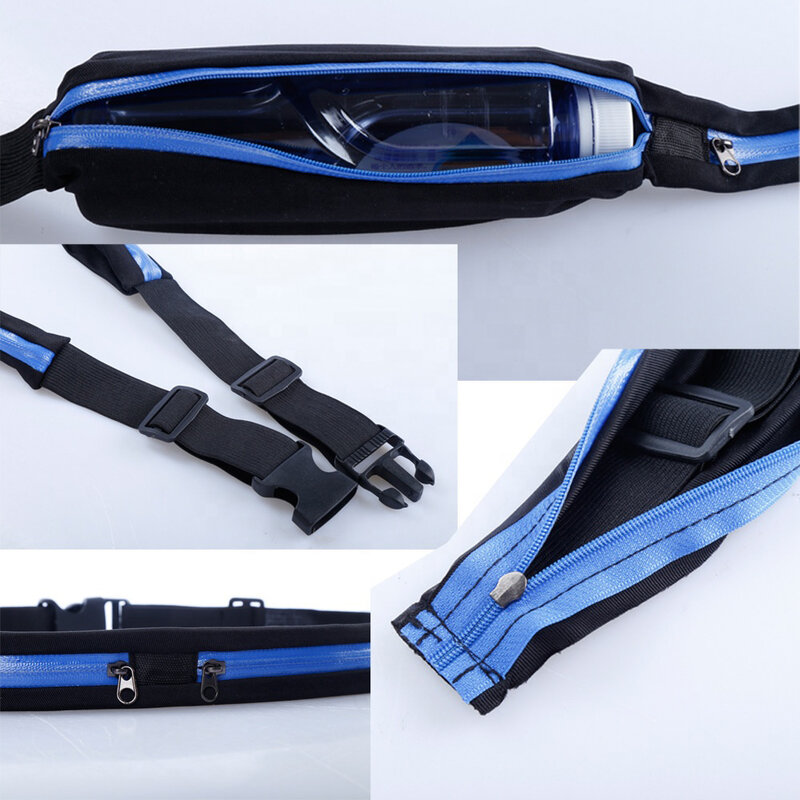 Husa Alergare Tip Curea Jogging Duble Pack Bag - Negru