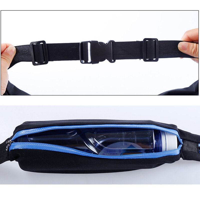 Husa Alergare Tip Curea Jogging Duble Pack Bag - Negru
