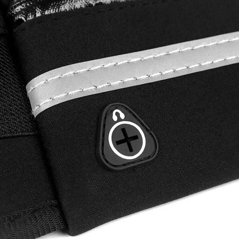 Husa Alergare Tip Curea Jogging Ajustabila Cu Suport Sticla Apa, Telefon, Chei - Verde