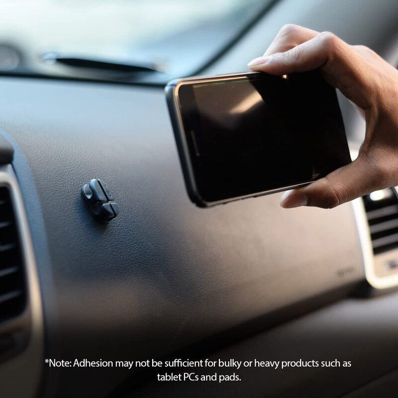 [Pachet 6x] Organizator cabluri birou Ringke, suport chei, negru