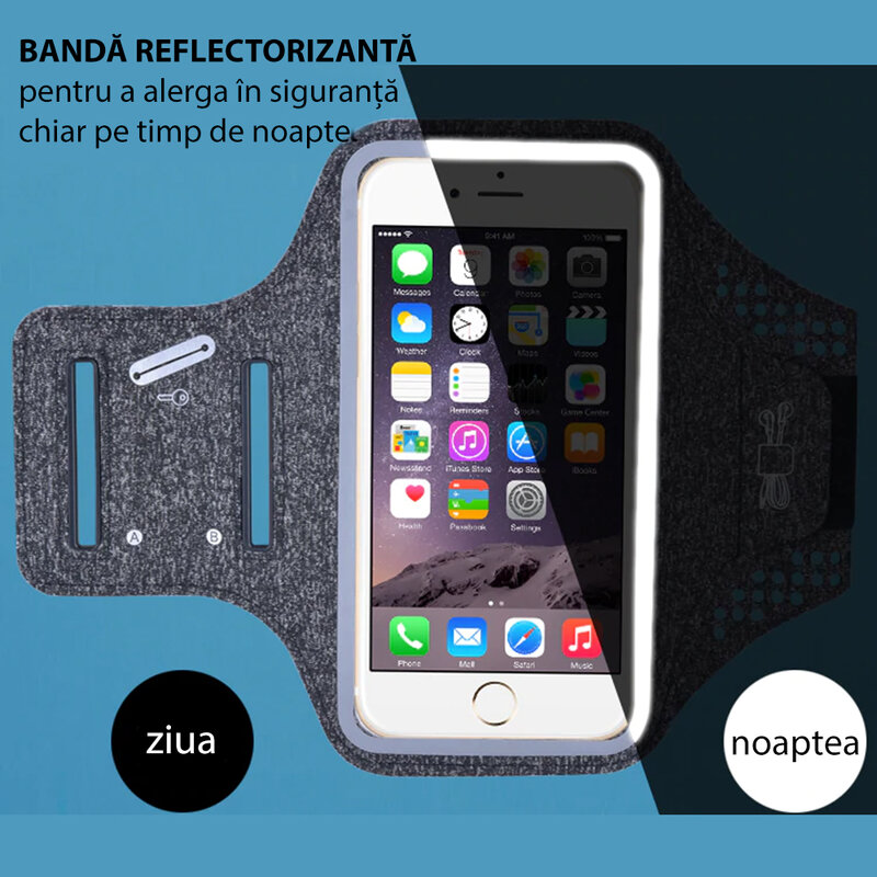 Husa Brat Lycra 5.5 inch - Albastru