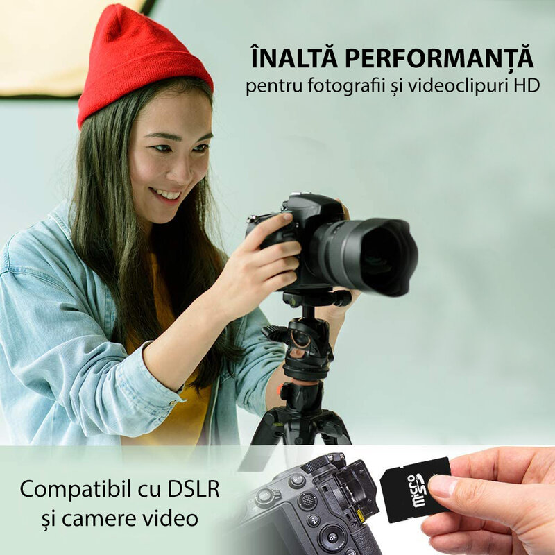 Card de memorie Imro Micro SD-UHS 64 GB Class 10 + Adaptor SD