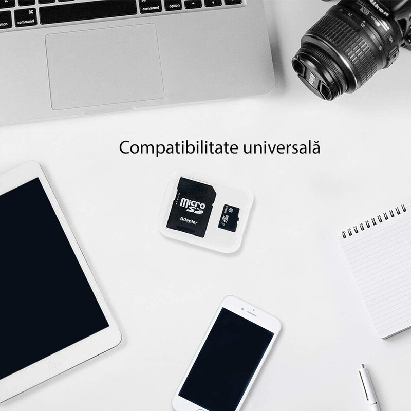 Card de memorie Imro Micro SDHC 8 GB Class 10 + Adaptor SD