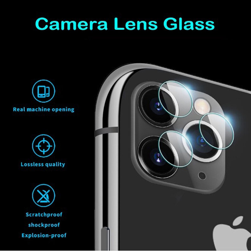 Folie Camera iPhone 11 Pro Max Mocolo Back Lens 9H - Clear