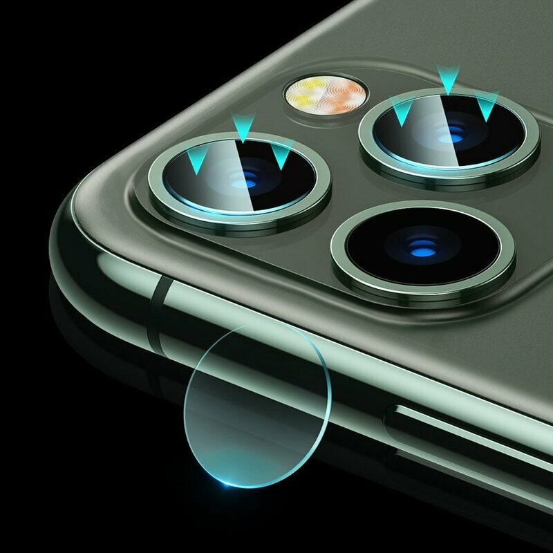 Folie Camera iPhone 11 Pro Max Mocolo Back Lens 9H - Clear