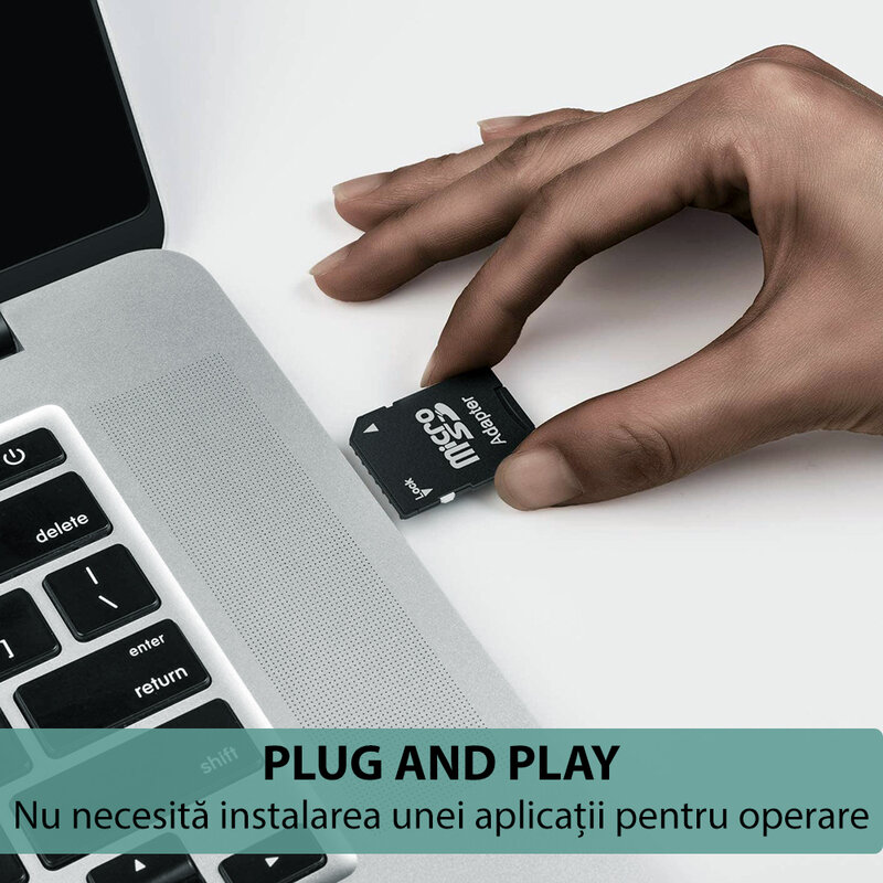 Card de memorie Imro Micro SDHC 4 GB Class 10 + Adaptor SD