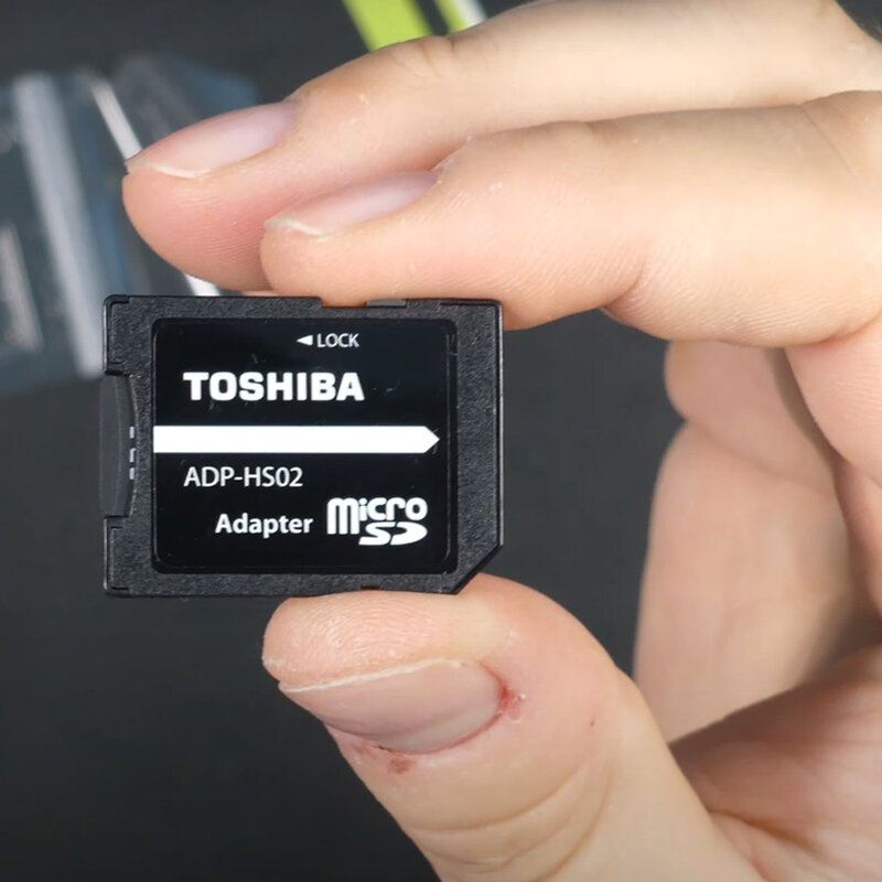 Card de memorie Toshiba Micro SDHC 16 GB UHS-I + Adaptor SD