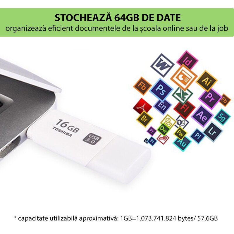 Stick USB 64 GB Toshiba Hayabusa