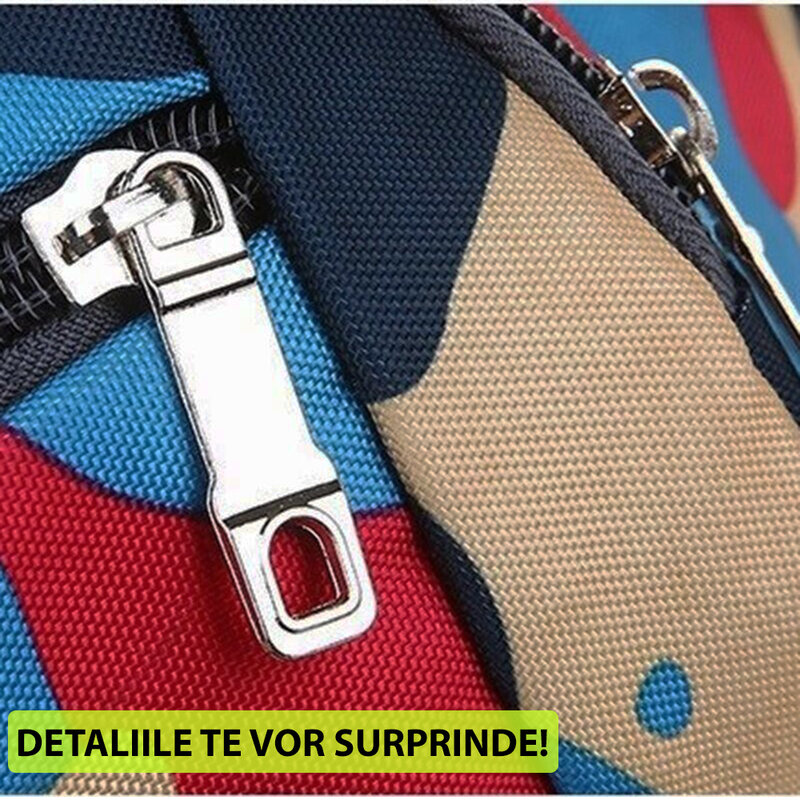 Borseta Sport Multifunctionala Army Camouflage Bag Cu 3 Buzunare - Blue