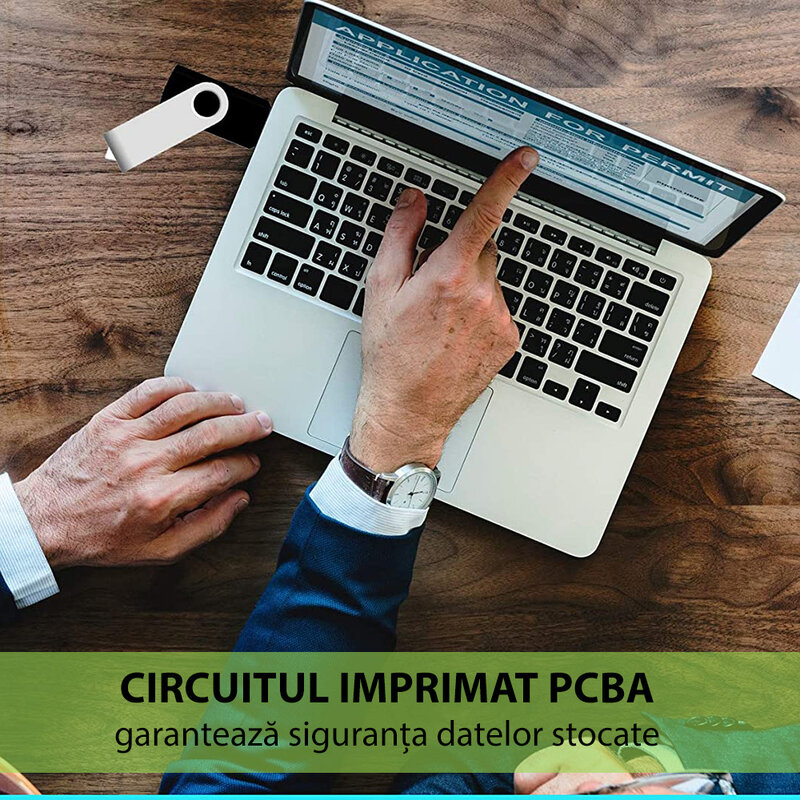 Stick de memorie USB 2.0 32 GB Imro Axis, rosu