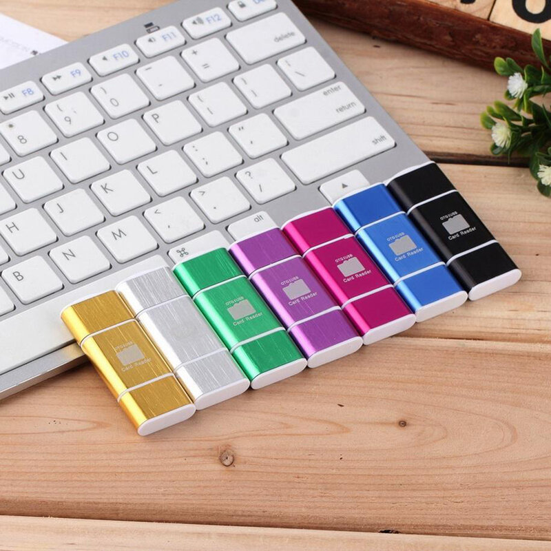 Card Reader OTG High-speed USB 2.0 + Micro-USB - CRM004 - Negru