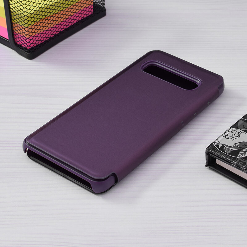 Husa Samsung Galaxy S10 Flip Standing Cover - Purple