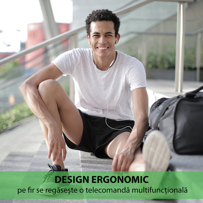 Casti In-Ear Originale Samsung HS130 Handsfree Cu Microfon With Jack 3.5mm - EO-HS1303GEGWW - Green