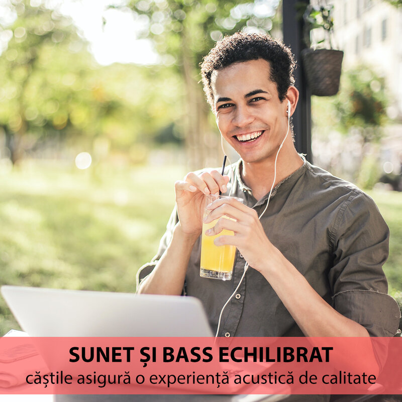 Casti In-Ear Originale Samsung HS130 Handsfree Cu Microfon With Jack 3.5mm - EO-HS1303GEGWW - Green