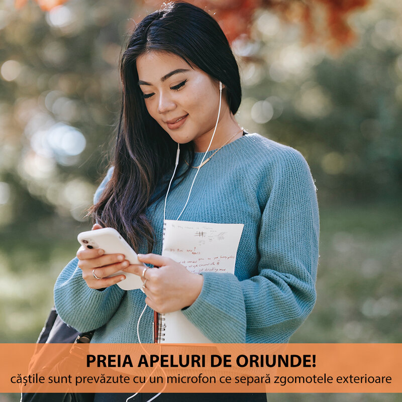 Casti In-Ear Originale Samsung HS130 Handsfree Cu Microfon With Jack 3.5mm - EO-HS1303GEGWW - Green